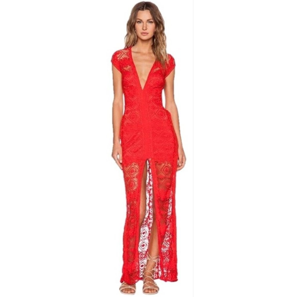 For Love and Lemons Mariposa Maxi Dress